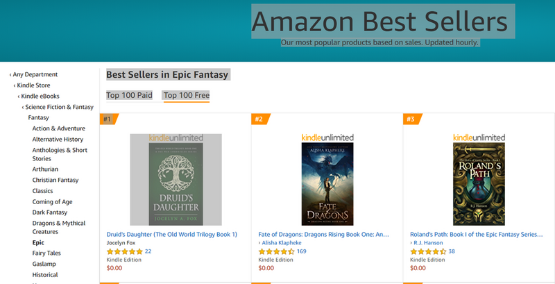 File:Roland's Path on Amazons Epic Fantasy Books section.png